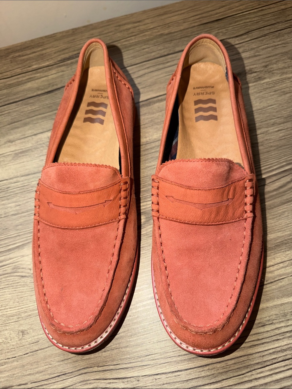 Sperry Suede Loafers Size 7